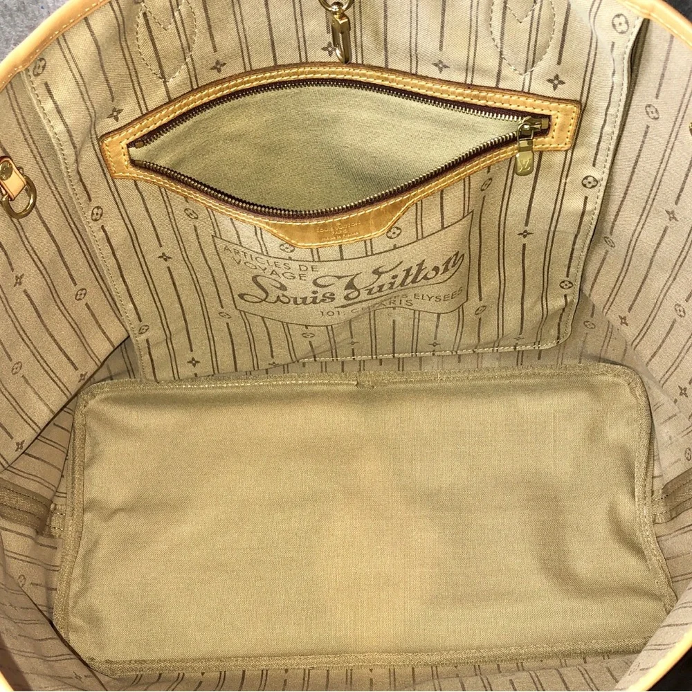 LOUIS VUITTON Neverfull GM Monogram Bag Comes With: LV Dust Bag COA Bag Shaper